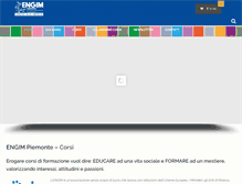 Tablet Screenshot of corsi.engim.it